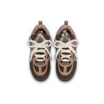 PK God Batch LOUIS VUITTON Skate Sneaker Brown Snakeskin