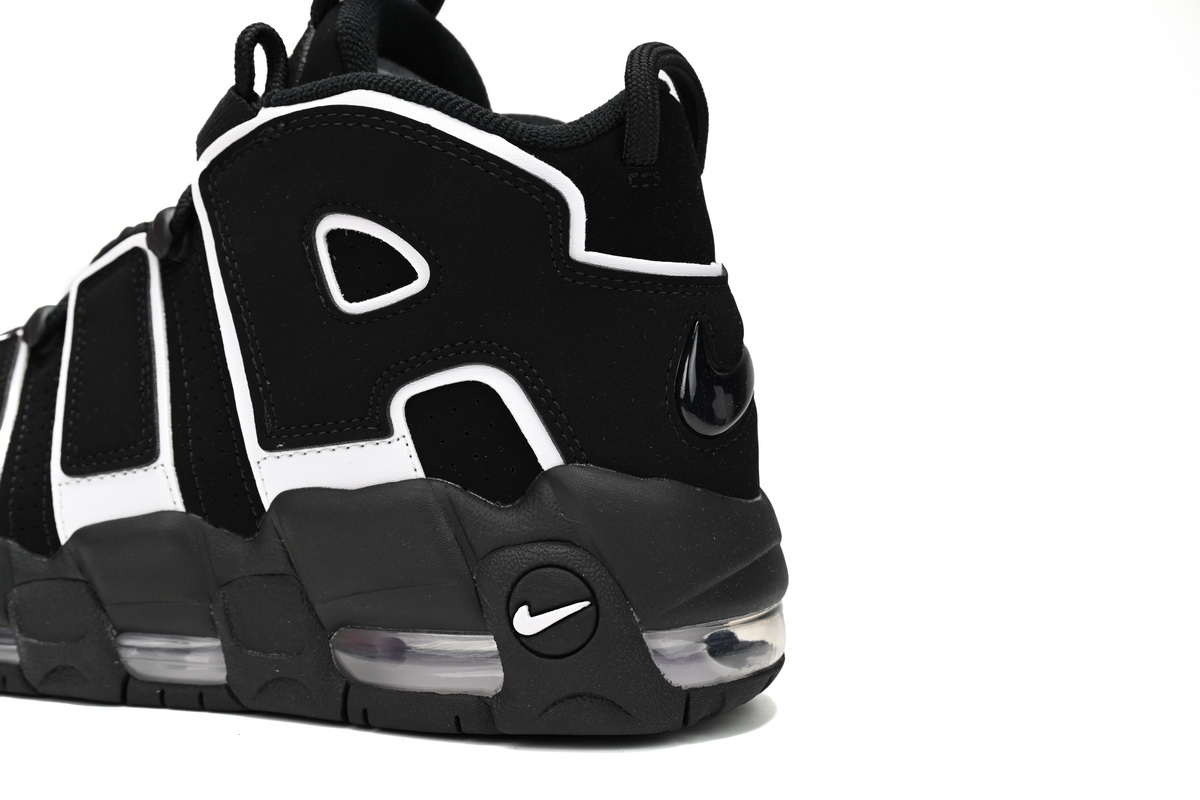PK God Batch Nike Air More Uptempo "Black/White" FV2291-001