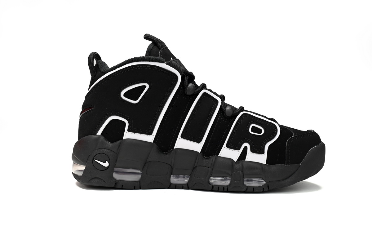 PK God Batch Nike Air More Uptempo "Black/White" FV2291-001