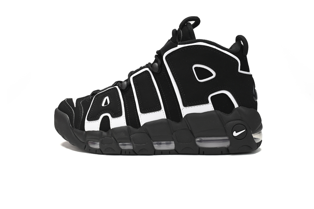 PK God Batch Nike Air More Uptempo "Black/White" FV2291-001