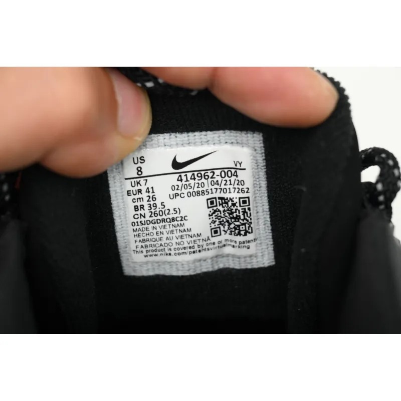 PK God Batch Nike Air More Uptempo All Black 414962-004