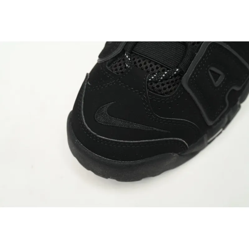 PK God Batch Nike Air More Uptempo All Black 414962-004