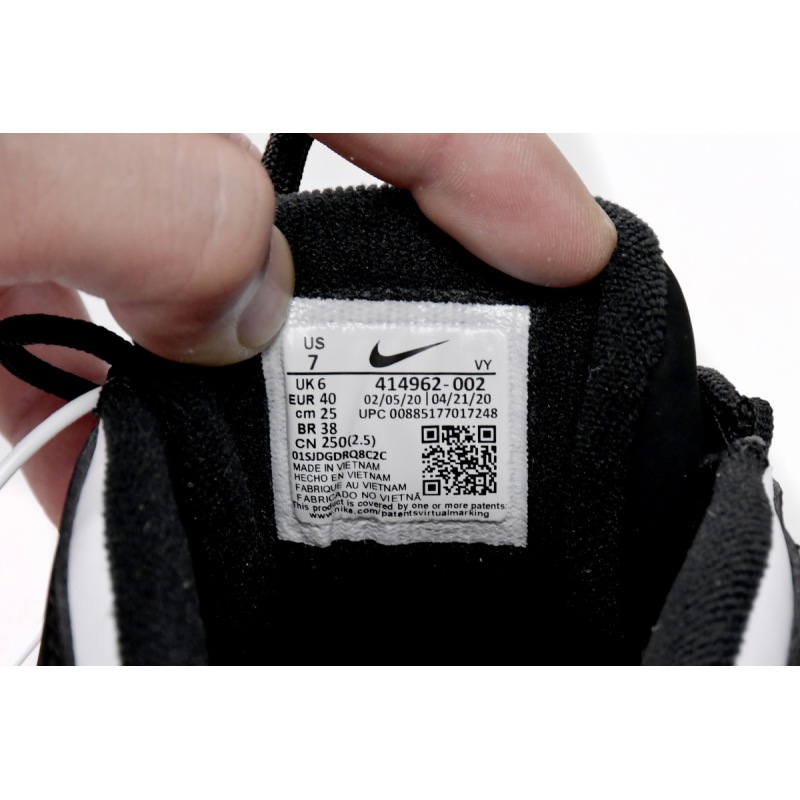 PK God Batch Nike Air More Uptempo Bian Bai 414962-002