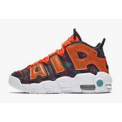 PK God Batch Nike Air More Uptempo Brown Orange AT3408-800 01
