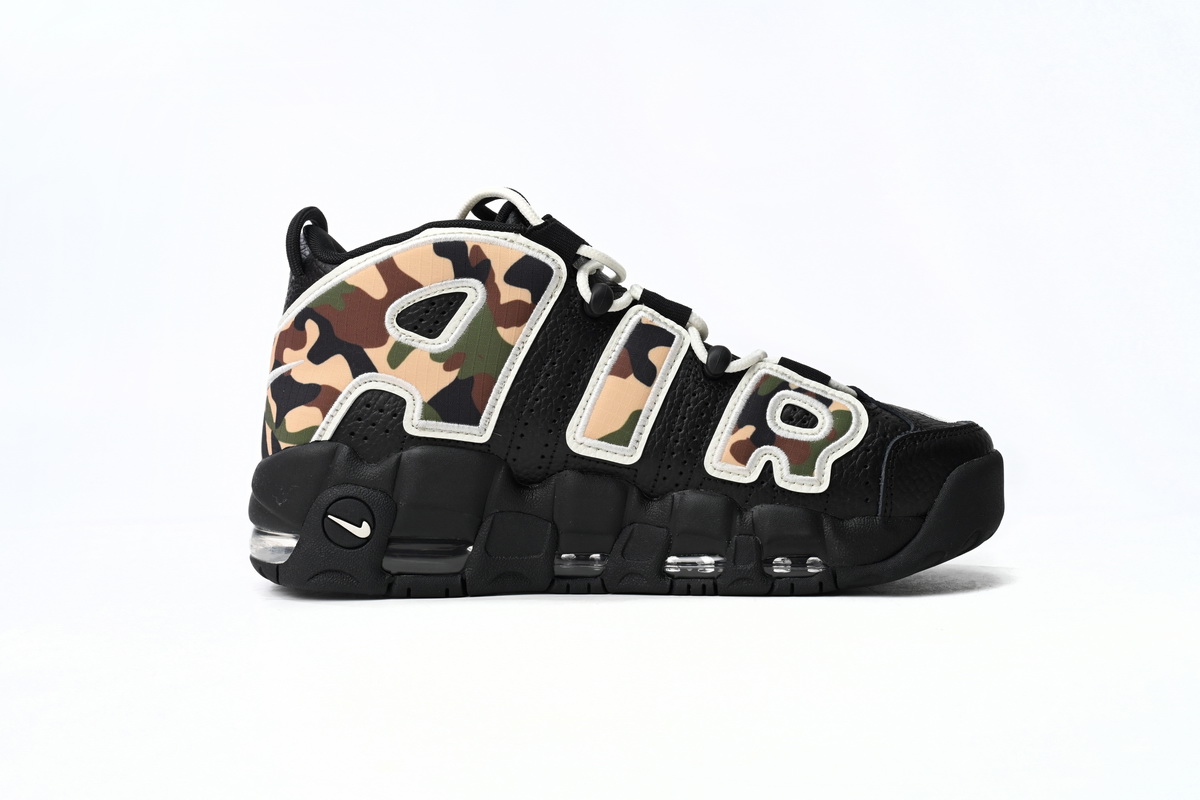 PK God Batch Nike Air More Uptempo Camouflage Colour CJ6122-001