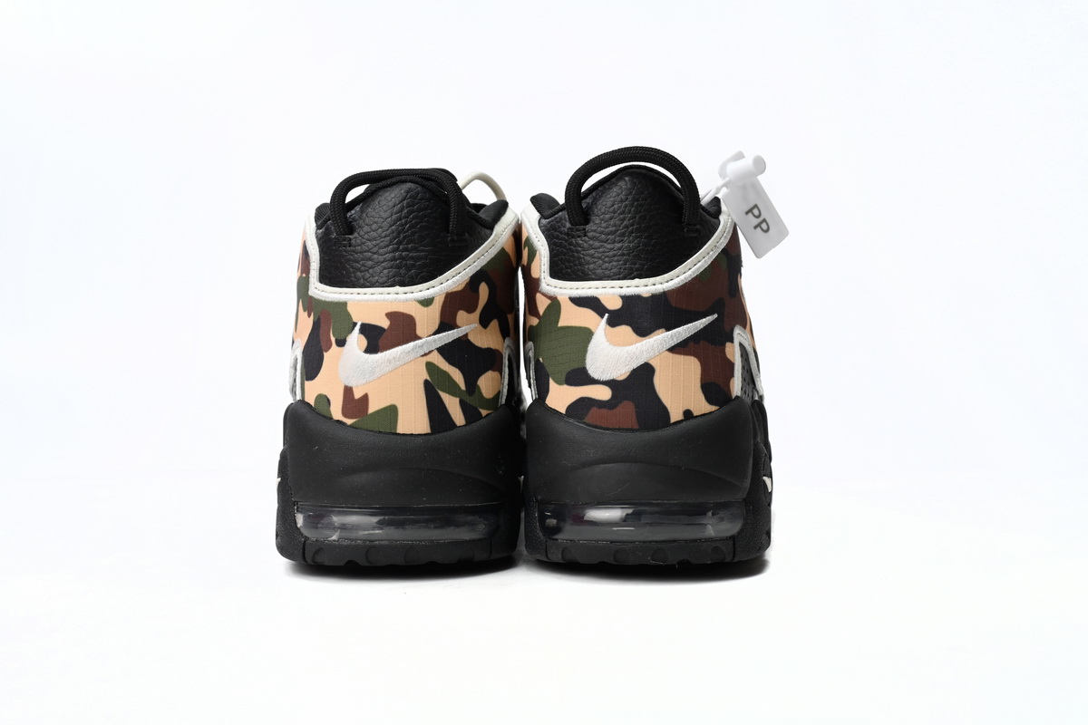 PK God Batch Nike Air More Uptempo Camouflage Colour CJ6122-001
