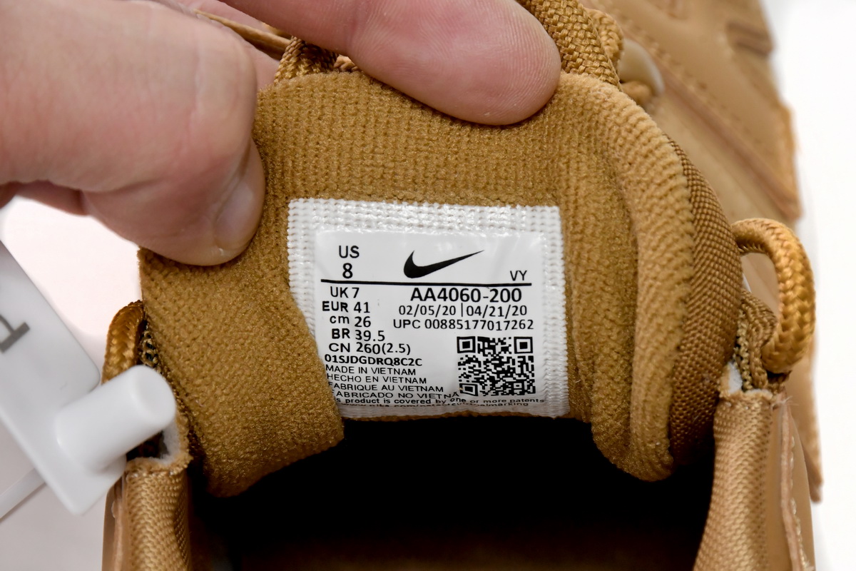 PK God Batch Nike Air More Uptempo Wheat AA4060-200