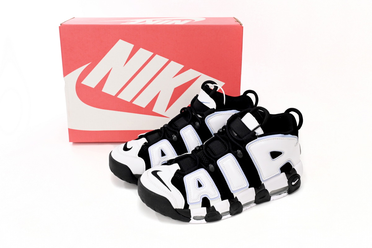 PK God Batch Nike Air More Uptempo White Black DV0819-001