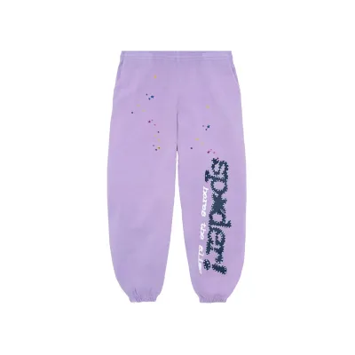 Sp5der Acai Sweatpant Purple 01