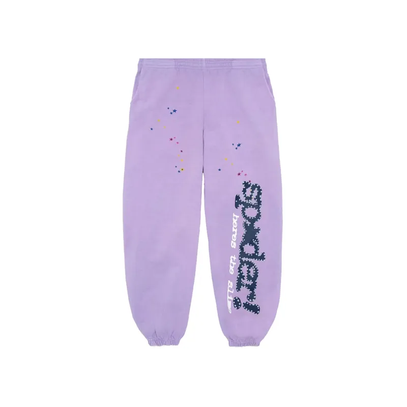 Sp5der Acai Sweatpant Purple