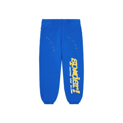 Sp5der TC Sweatpants Blue 01