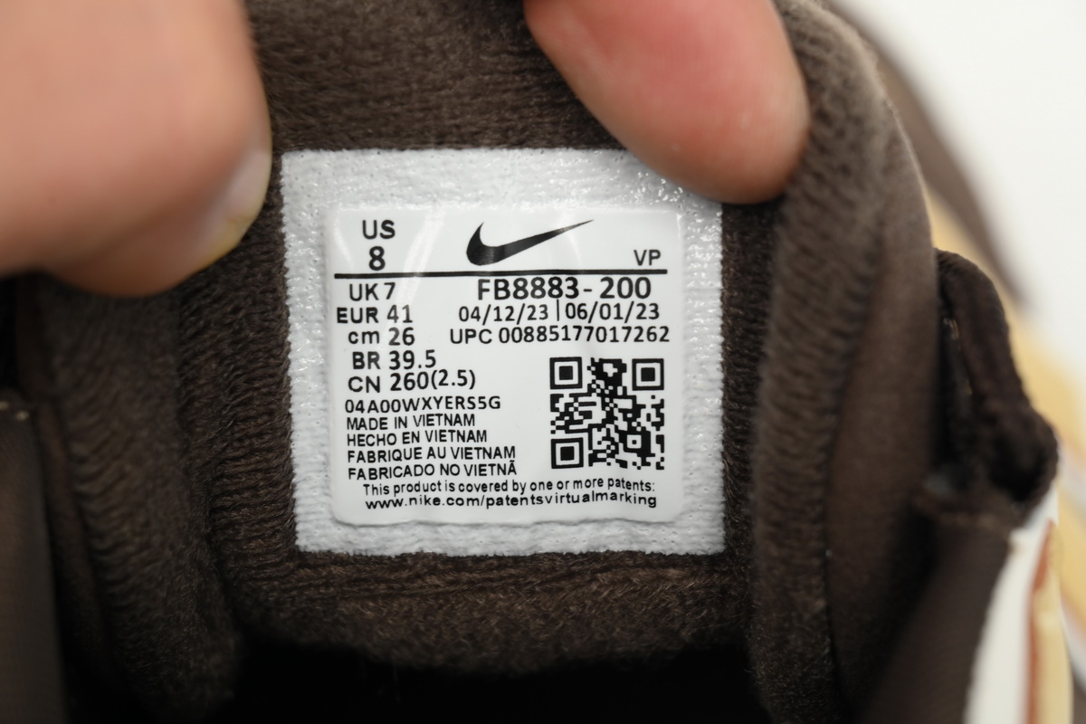PK God Batch Nike Air More Uptempo 'Baroque Brown' FB8883-200