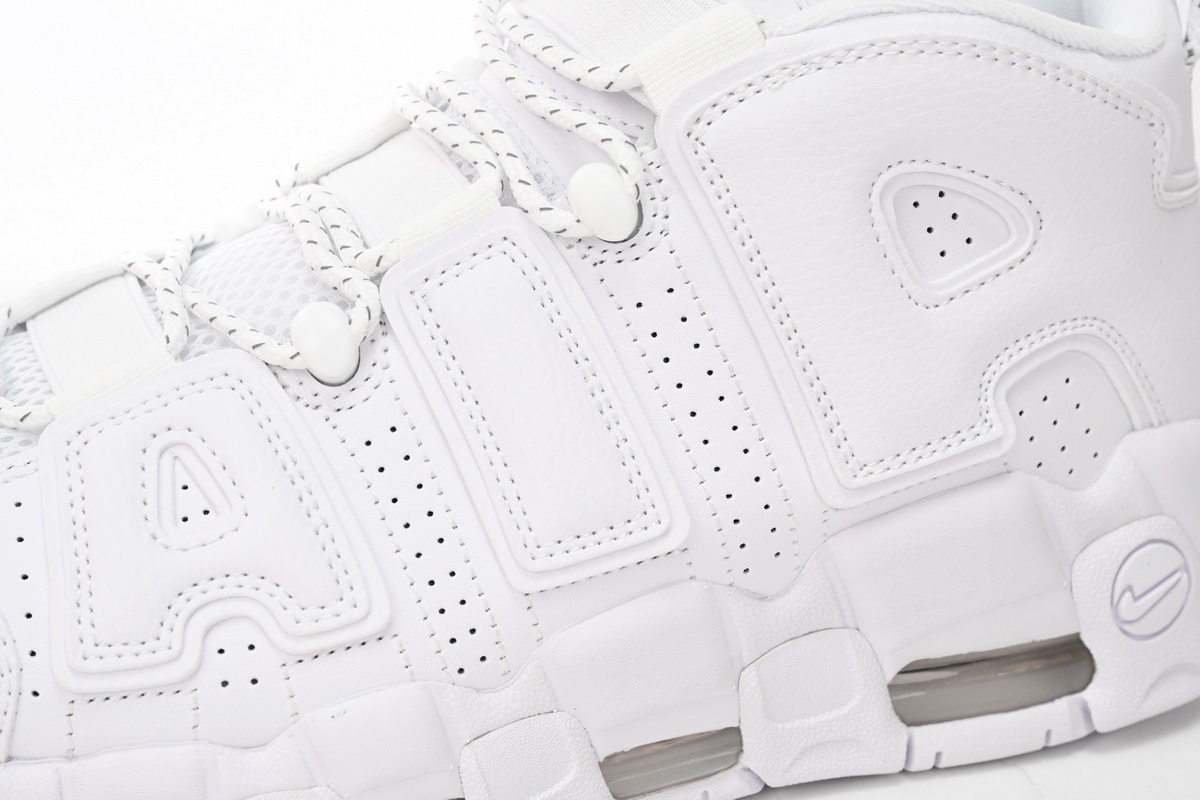 PK God Batch Nike Air More Uptempo All White 921948-100