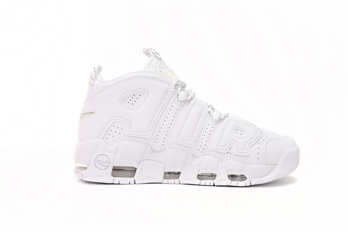 PK God Batch Nike Air More Uptempo All White 921948-100
