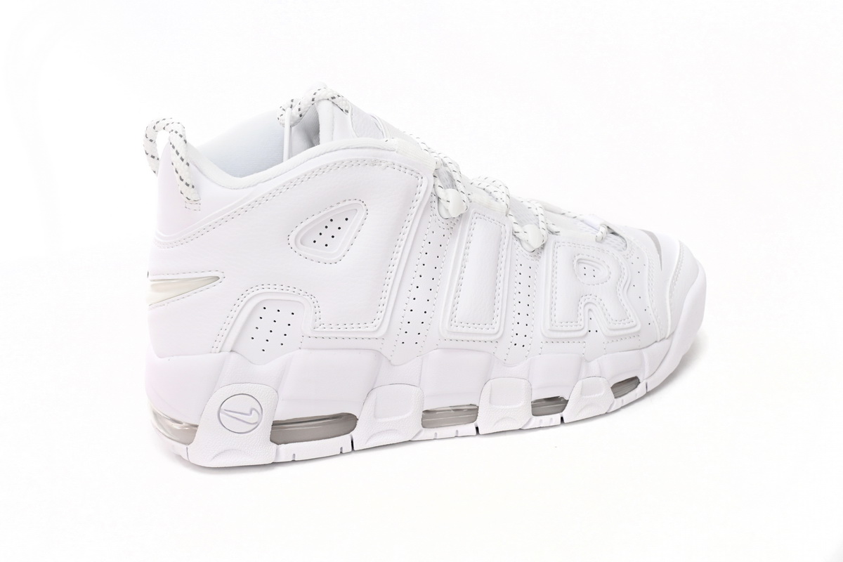 PK God Batch Nike Air More Uptempo All White 921948-100