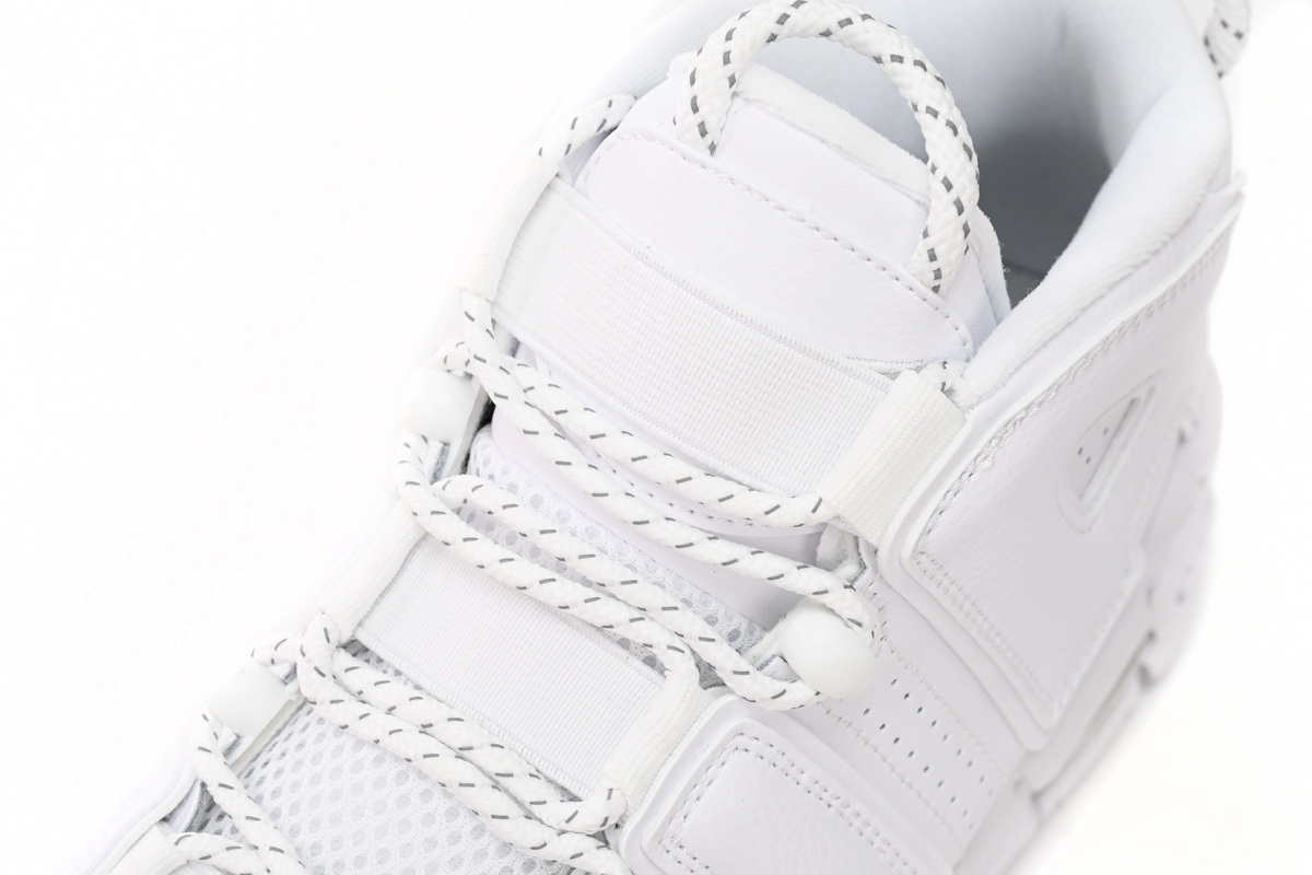 PK God Batch Nike Air More Uptempo All White 921948-100