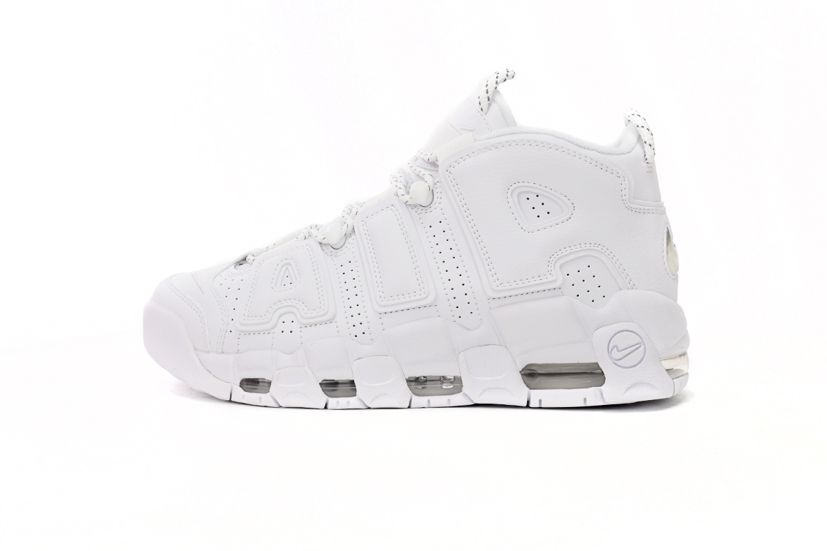 PK God Batch Nike Air More Uptempo All White 921948-100