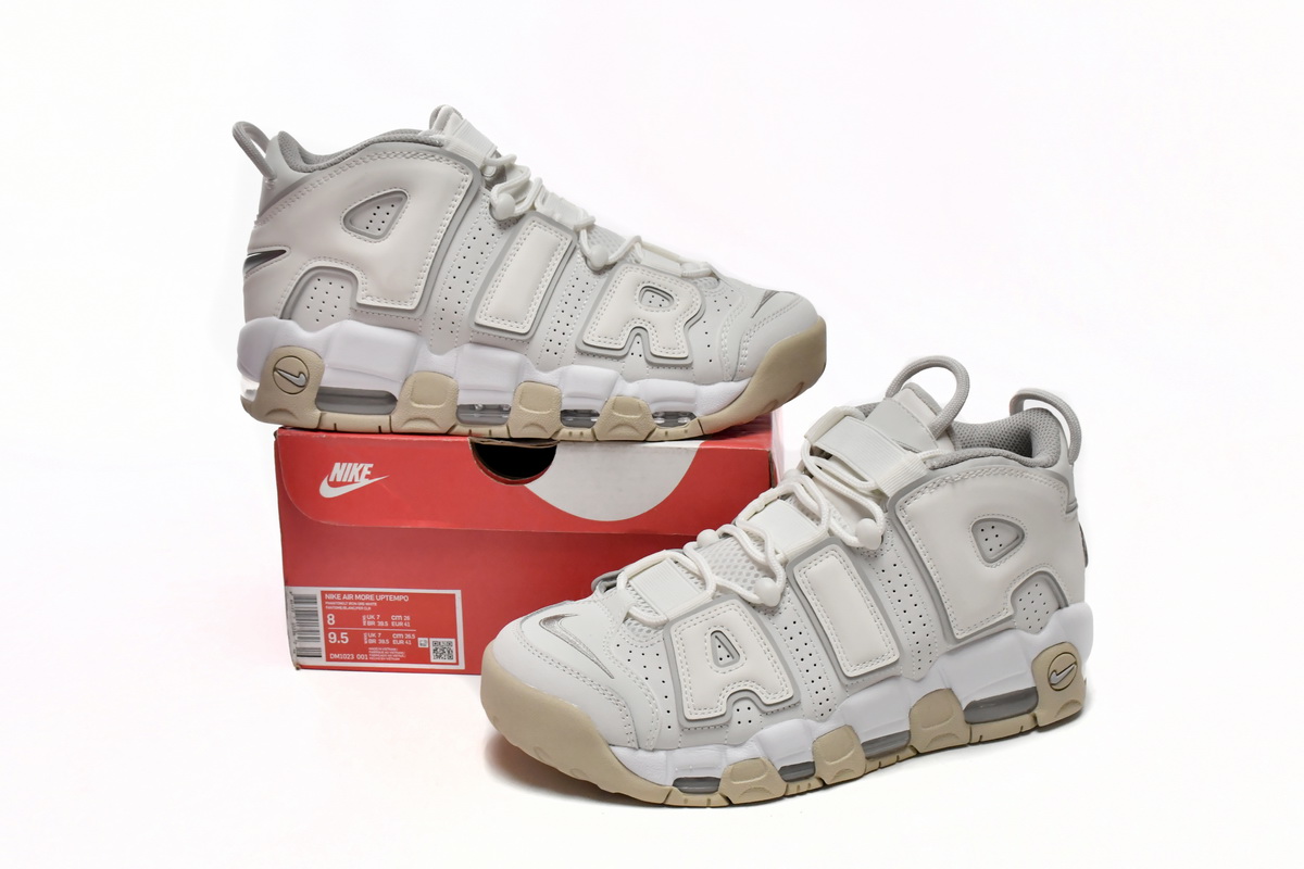 PK God Batch Nike Air More Uptempo Creamy White DM1023-001