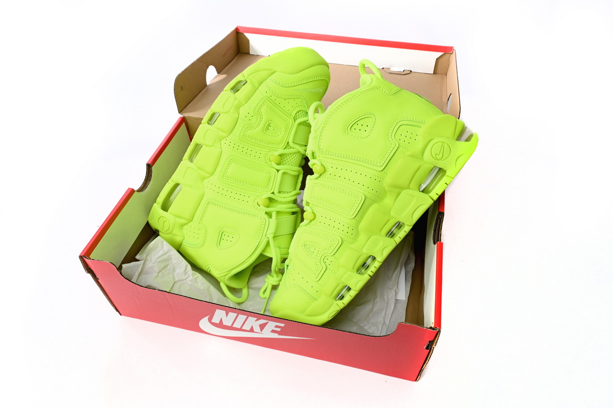 PK God Batch Nike Air More Uptempo Fluorescent Green DX1790-700