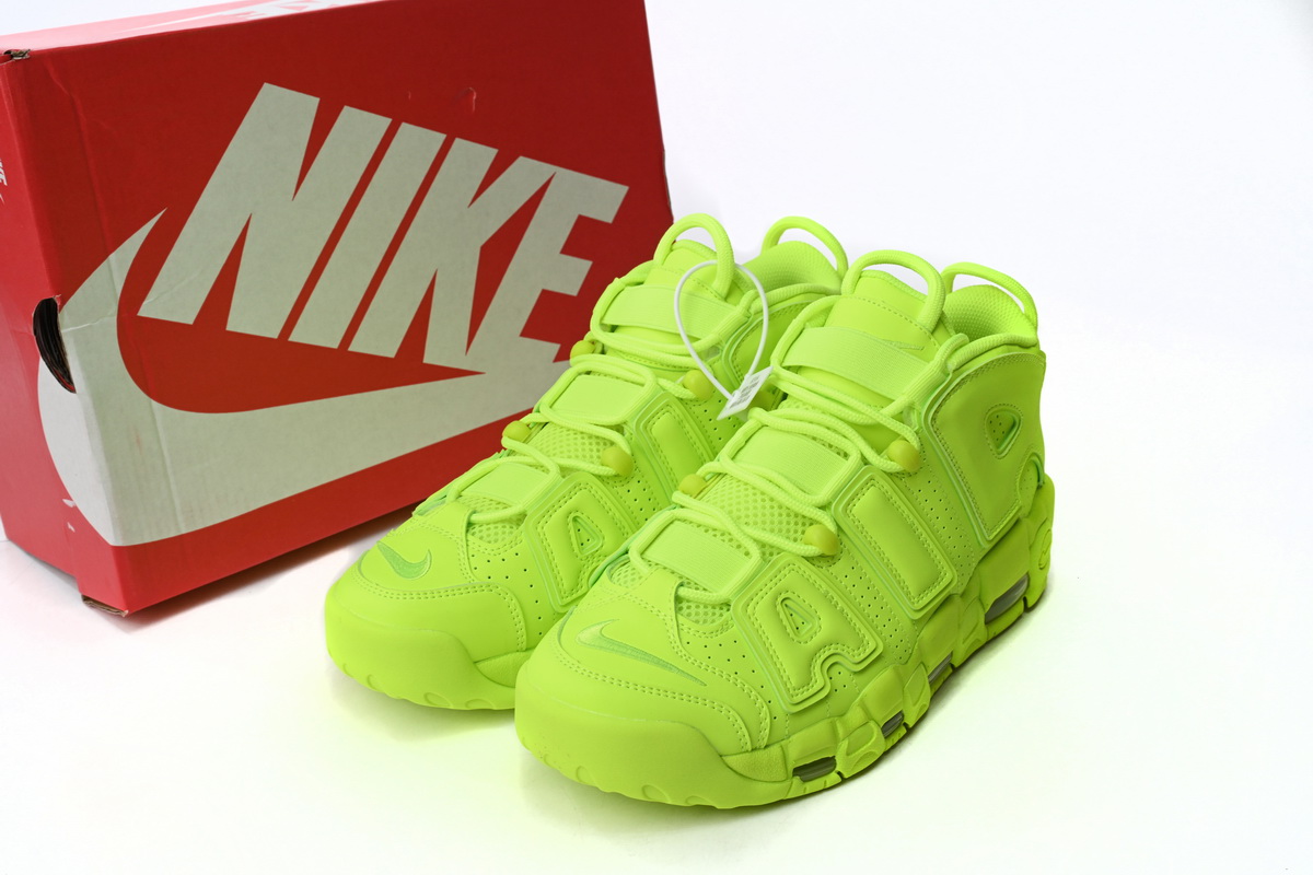 PK God Batch Nike Air More Uptempo Fluorescent Green DX1790-700