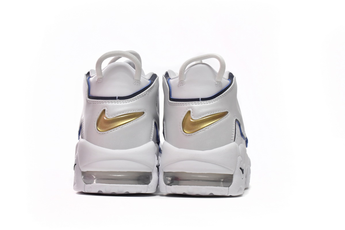 PK God Batch Nike Air More Uptempo White GoldenTongue 415082-109