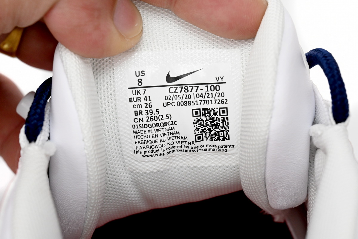 PK God Batch Nike Air More Uptempo White Red CZ7877-100