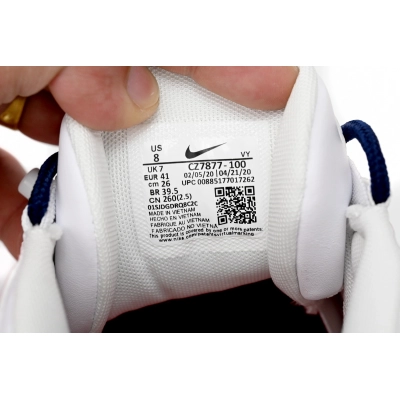 PK God Batch Nike Air More Uptempo White Red CZ7877-100 02