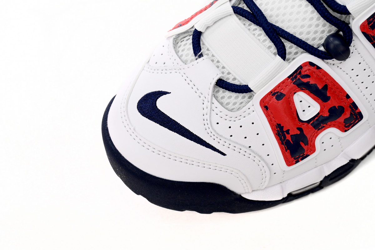 PK God Batch Nike Air More Uptempo White Red CZ7877-100