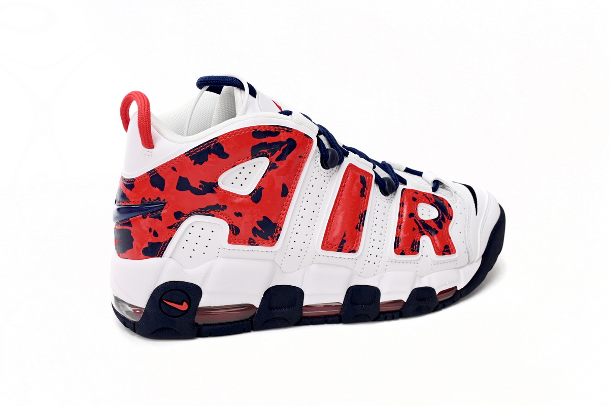 PK God Batch Nike Air More Uptempo White Red CZ7877-100