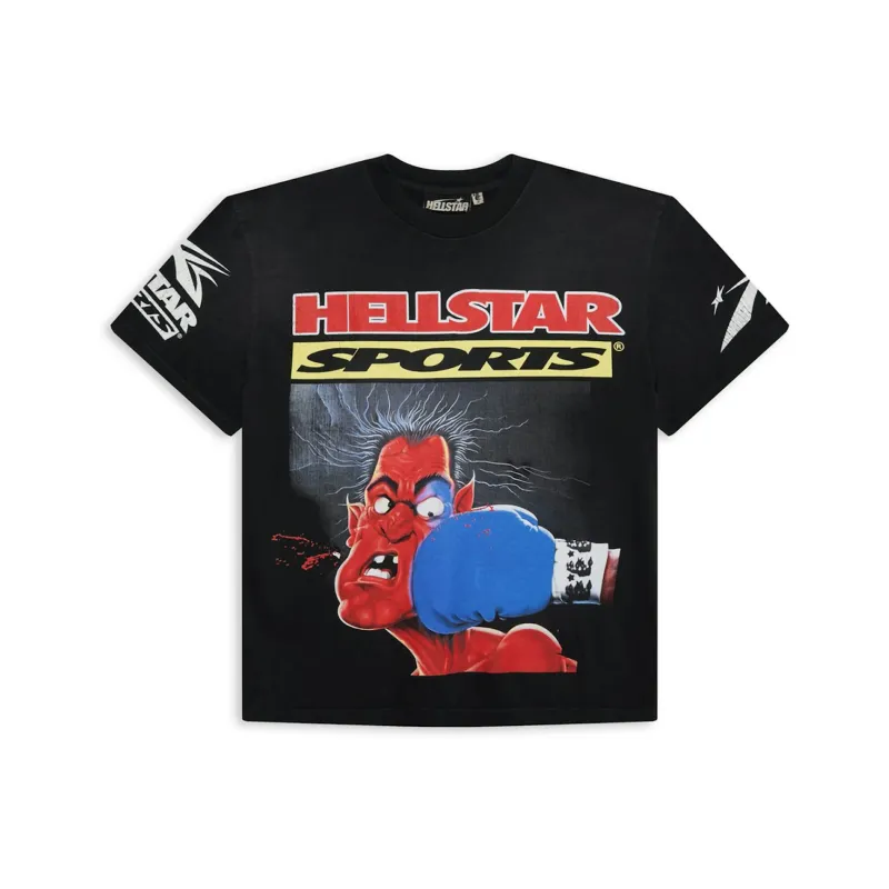 Hellstar Knock-Out T-shirt Black