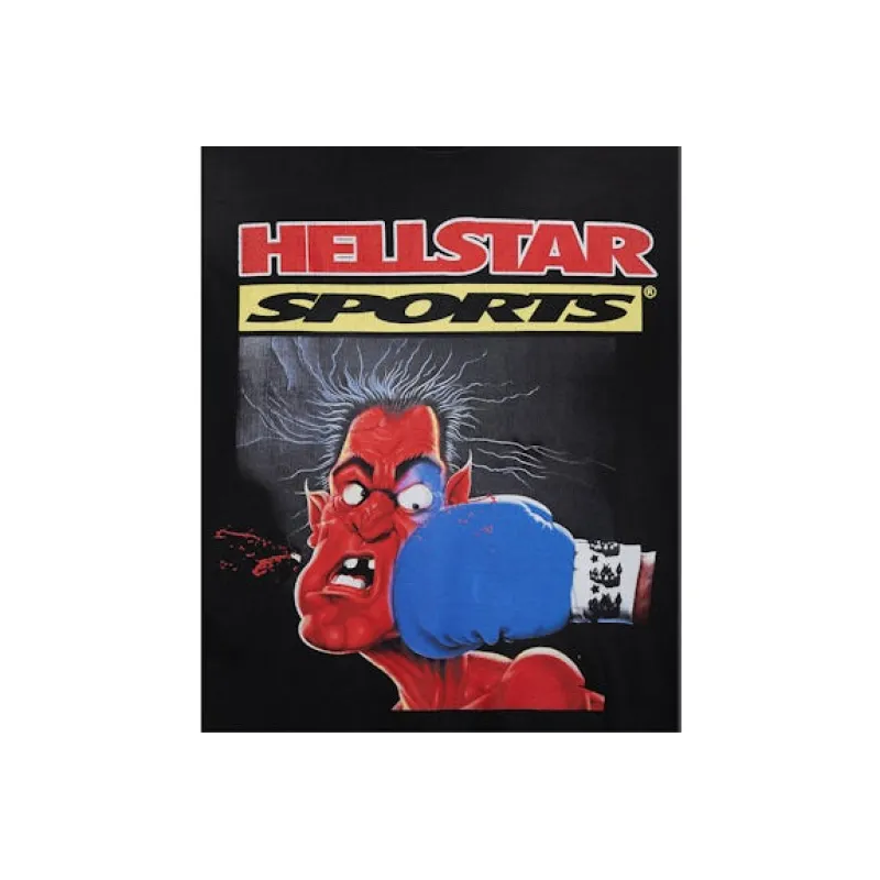 Hellstar Knock-Out T-shirt Black