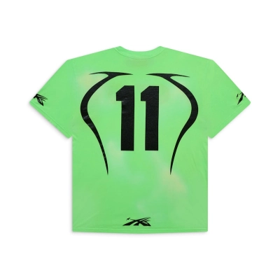 Hellstar Warm Up T-shirt Neon Green 02
