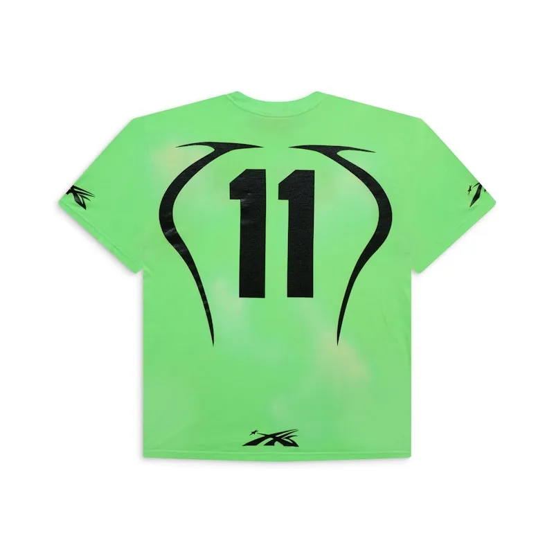 Hellstar Warm Up T-shirt Neon Green