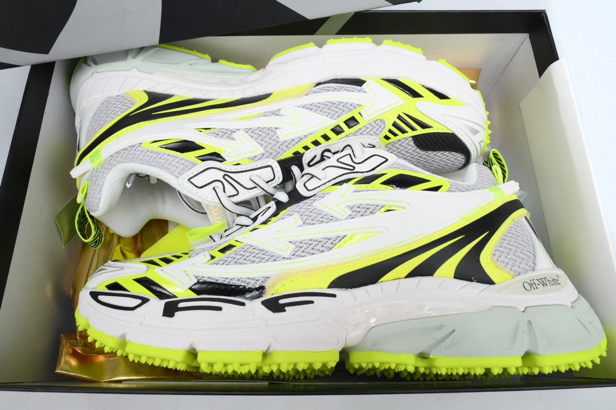 PK God Batch OFF-WHITE Fluorescent Green MIA295F24 FAB00 10011