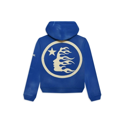 Hellstar No Guts No Glory Hoodie Blue 02