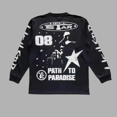 Hellstar Studios 08 Graphic Long Sleeve T-Shirt 02