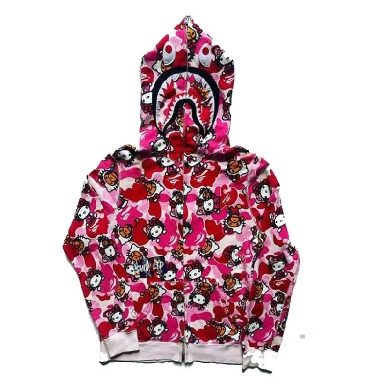 Hello Kitty Bape Pink Hoodie
