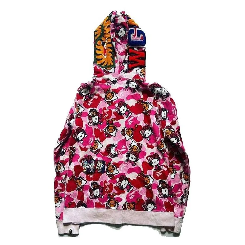Hello Kitty Bape Pink Hoodie