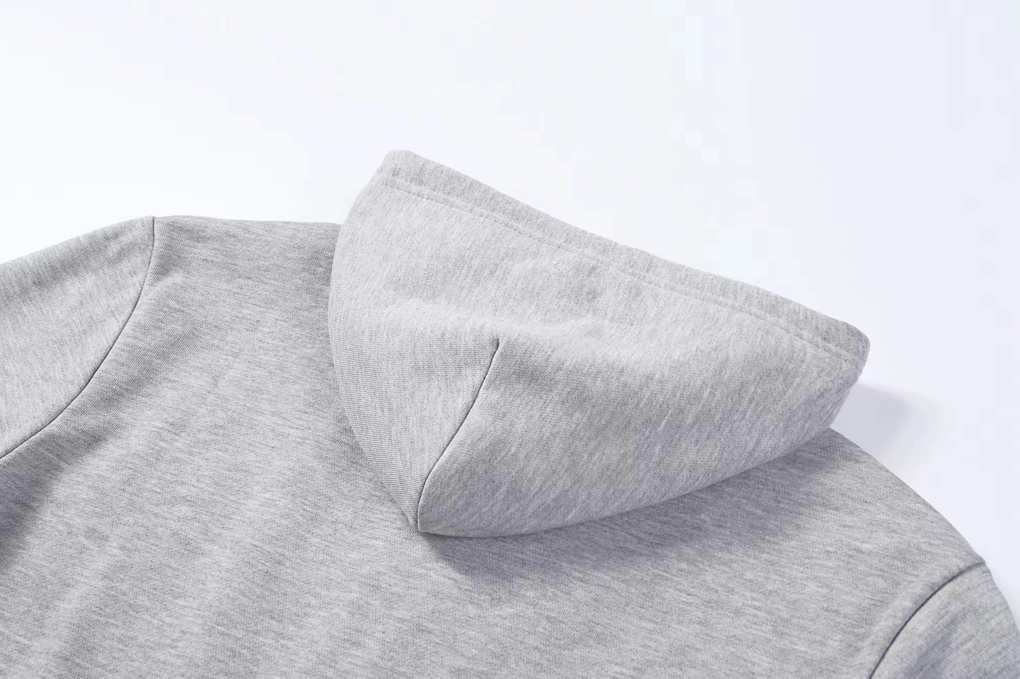 Polo Ralph Lauren Men's Double Knit Full-Zip Hoodie Sweatshirt Grey