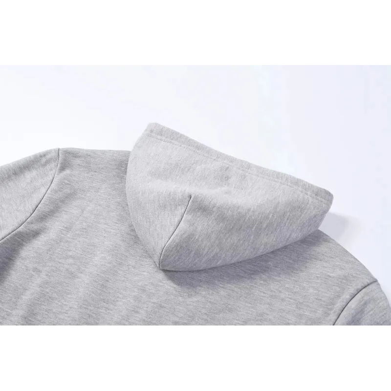 Polo Ralph Lauren Men's Double Knit Full-Zip Hoodie Sweatshirt Grey