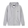 Polo Ralph Lauren Men's Double Knit Full-Zip Hoodie Sweatshirt Grey