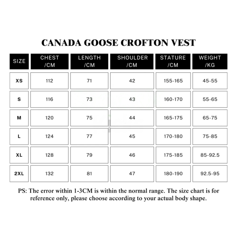 Canada Goose Men's Crofton Vest Atlantic Navy YZ040810