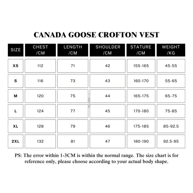 Canada Goose Men's Crofton Vest Atlantic Navy YZ040810
