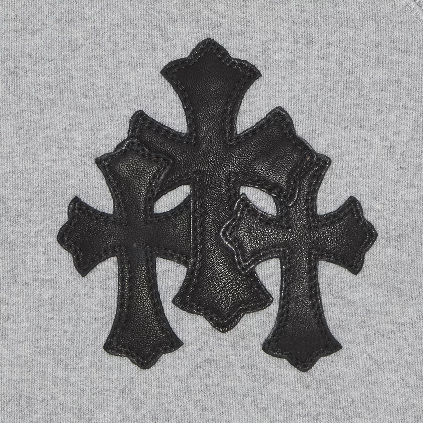 Chrome Hearts Grey Pullover Hoodie