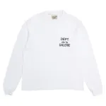 Gallery Dept. De La GALERIE L/S Pocket T-shirt White/Black