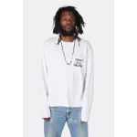 Gallery Dept. De La GALERIE L/S Pocket T-shirt White/Black