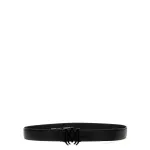 Amiri 4cm MA Nappa Leather Belt Black CK PF23MAL002 001 Black
