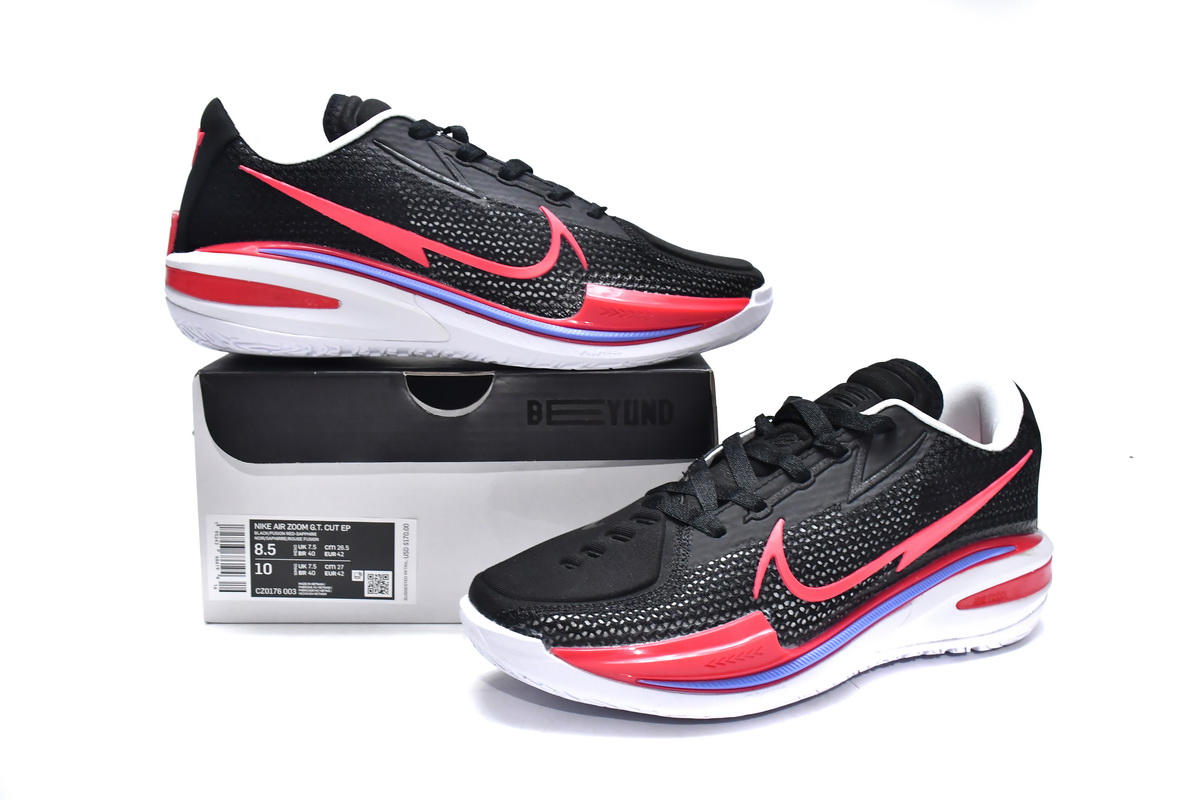 Nike Air Zoom G.T. Cut EP Black Fusion Red CZ0176-003
