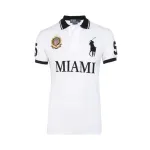 Polo Ralph Lauren Men's White Miami Custom Fit Polo Shirt