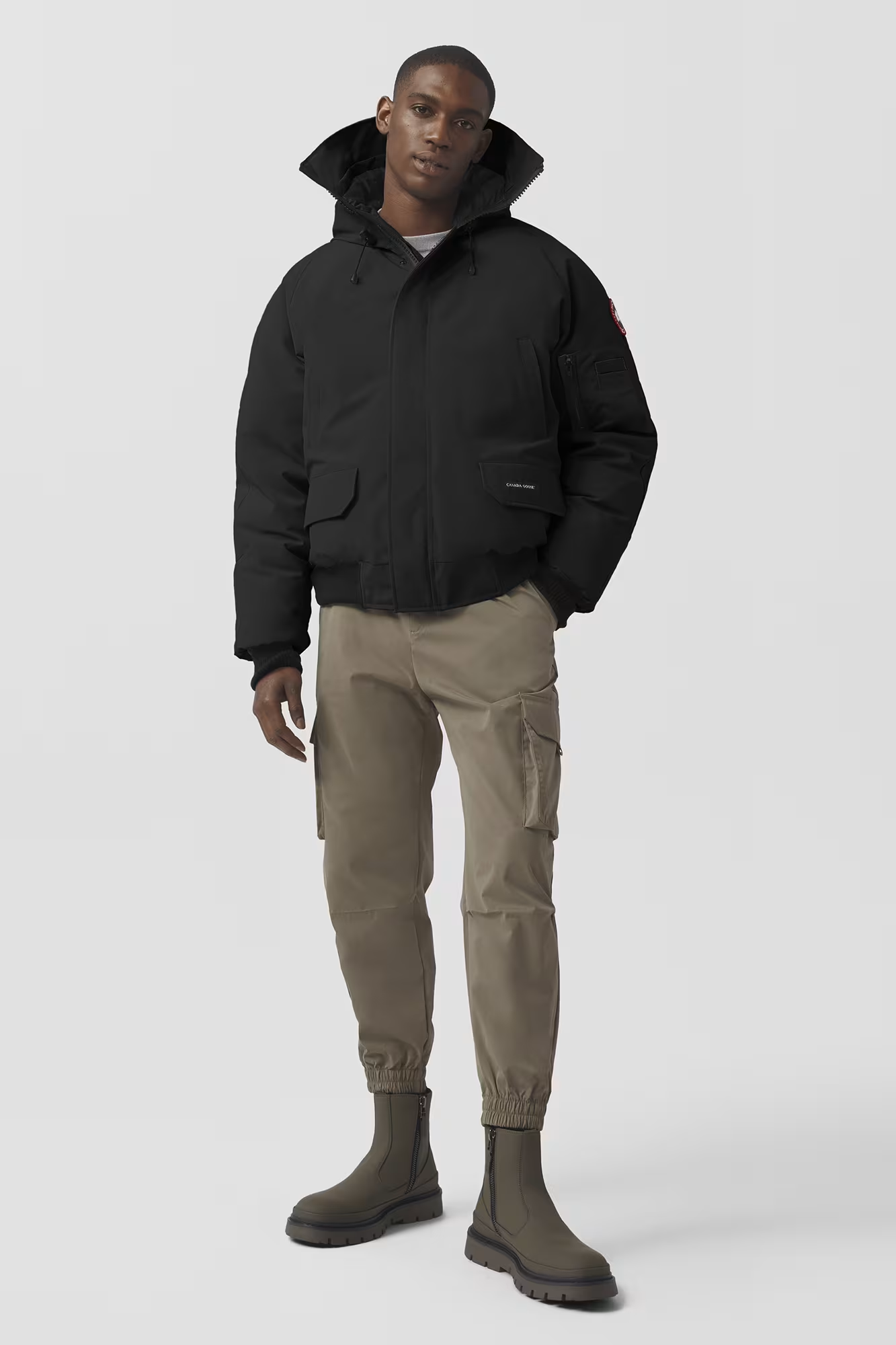 Canada Goose Jacket Chilliwack Bomber Heritage Black